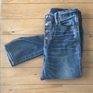 Madewell 10” High Rise Skinny